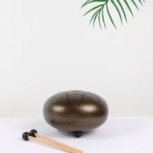 Load image into Gallery viewer, 10 inch 8 notes Steel Tongue Drum with Mallets and Bag
