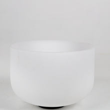 Load image into Gallery viewer, 440Hz 20inch Crystal Singing Bowl with various Notes
